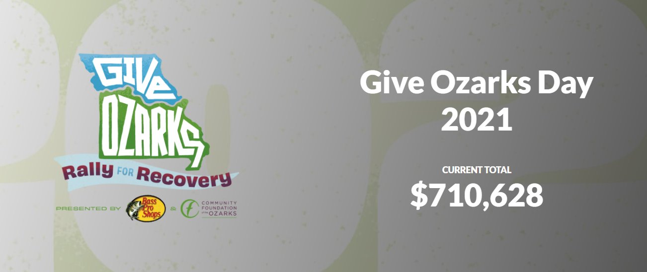 Give Ozarks' crowdfunding campaign benefits 157 nonprofits.